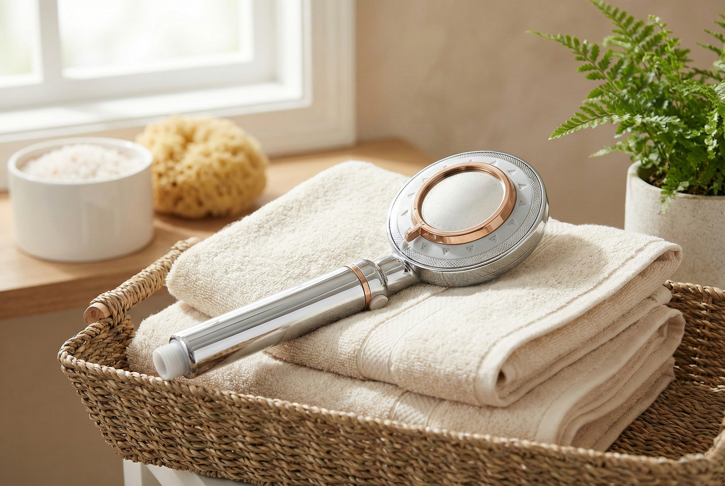 Findal Skincare 2-in-1 Filtered Showerhead